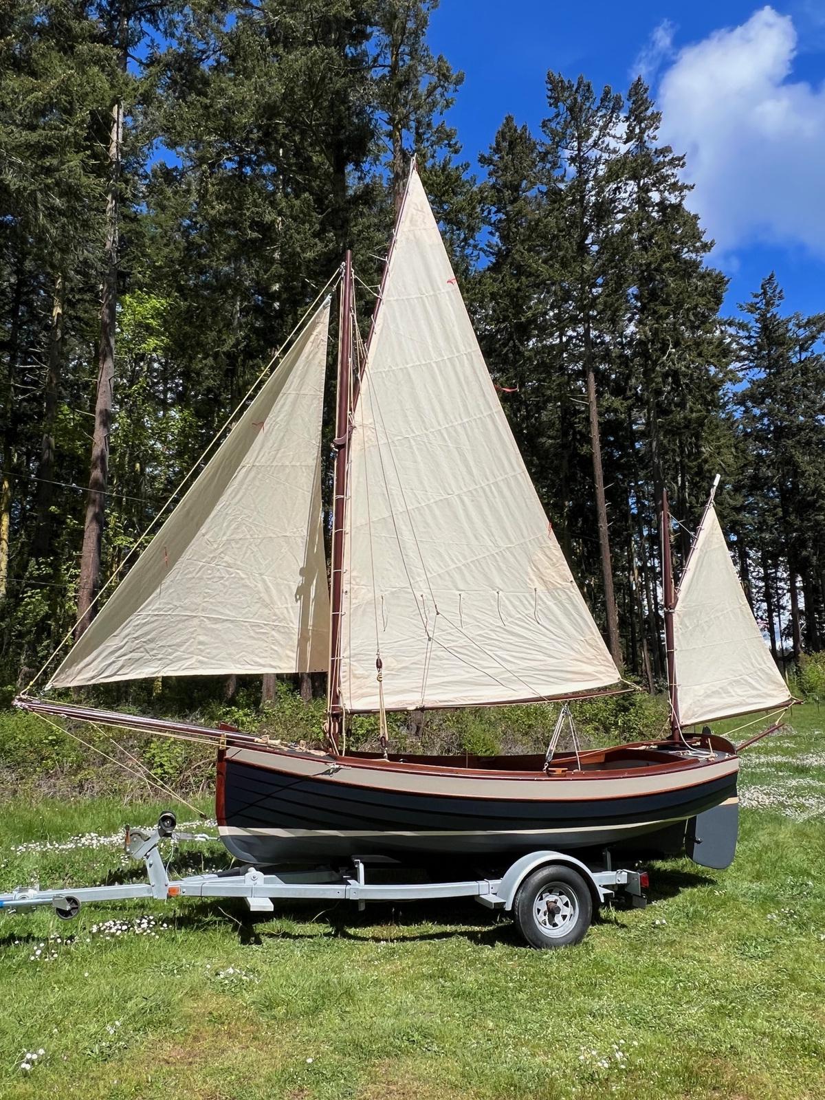 Mouse, a 22' Gunter Yawl